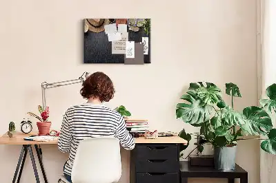 Tableau en liège déco Vacances
