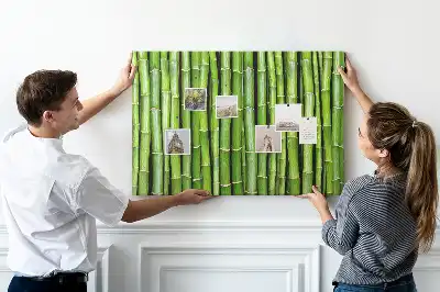 Tableau de liège Mur en bambou