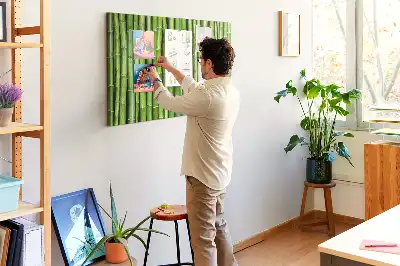 Tableau de liège Mur en bambou