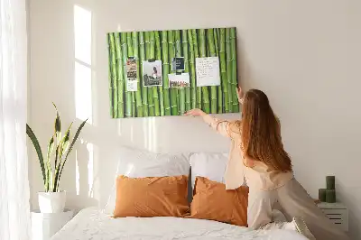Tableau de liège Mur en bambou