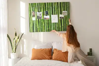 Tableau de liège Mur en bambou