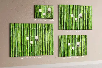 Tableau de liège Mur en bambou