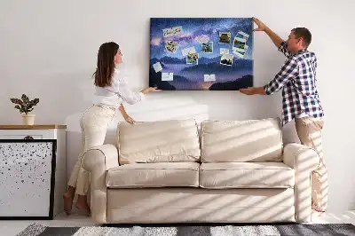 Tableau d’affichage en liège Voie Lactée