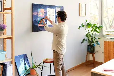 Tableau d’affichage en liège Voie Lactée
