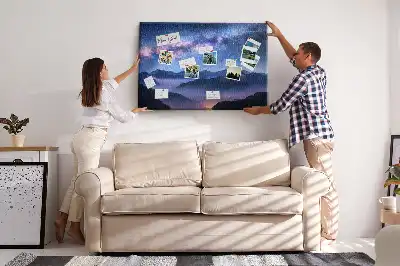 Tableau d’affichage en liège Voie Lactée