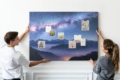 Tableau d’affichage en liège Voie Lactée