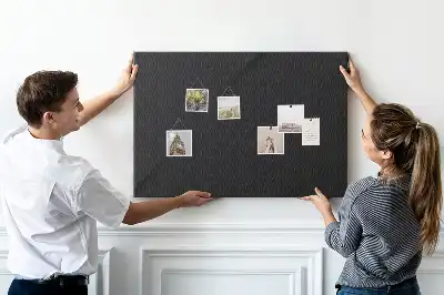 Tableau de liège Motif de mur sombre