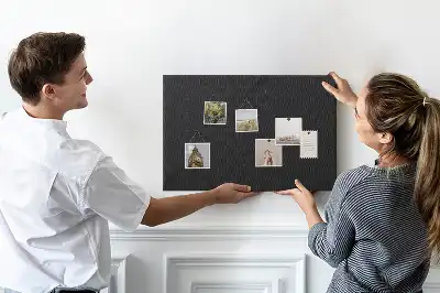Tableau de liège Motif de mur sombre
