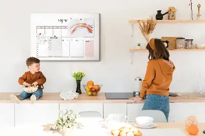Tableau en liège déco Mon planificateur hebdomadaire