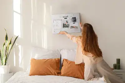 Tableau en liège déco Mon planificateur hebdomadaire