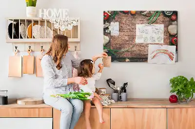 Tableau en liège déco Planche à découper