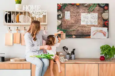 Tableau en liège déco Planche à découper