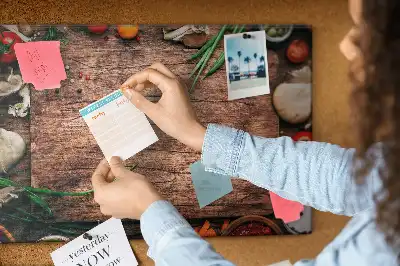 Tableau en liège déco Planche à découper