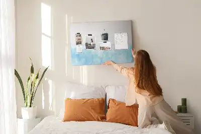 Tableau de liège Taches peintes