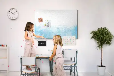 Tableau de liège Taches peintes