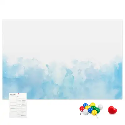 Tableau de liège Taches peintes