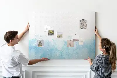 Tableau de liège Taches peintes