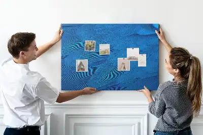 Tableau en liège déco Plume d'oiseau