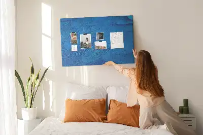 Tableau en liège déco Plume d'oiseau