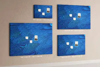 Tableau en liège déco Plume d'oiseau