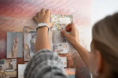 Tableau en liège déco Matin brumeux