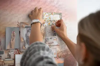 Tableau en liège déco Matin brumeux