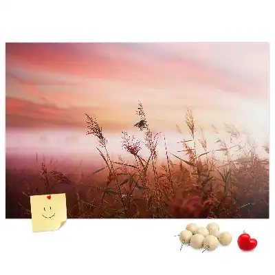 Tableau en liège déco Matin brumeux