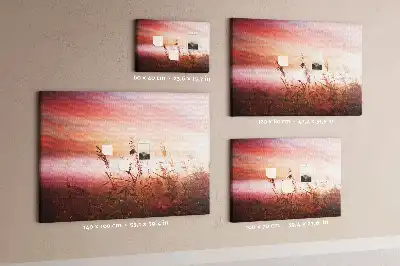 Tableau en liège déco Matin brumeux