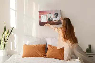 Tableau en liège déco Matin brumeux