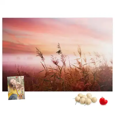 Tableau en liège déco Matin brumeux