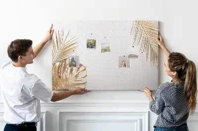Tableau de liège Botanique flore végétale tropicale