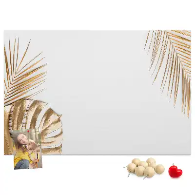 Tableau de liège Botanique flore végétale tropicale