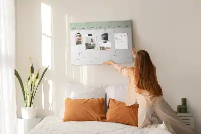 Tableau de liège Répartition des tâches sur 7 jours
