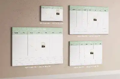 Tableau de liège Répartition des tâches sur 7 jours