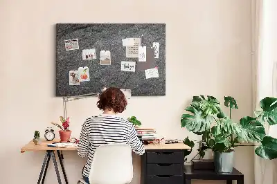 Tableau d’affichage en liège Roche volcanique