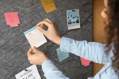 Tableau d’affichage en liège Roche volcanique