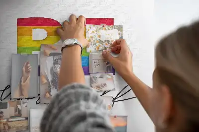 Tableau en liège déco Citation sois toi-même