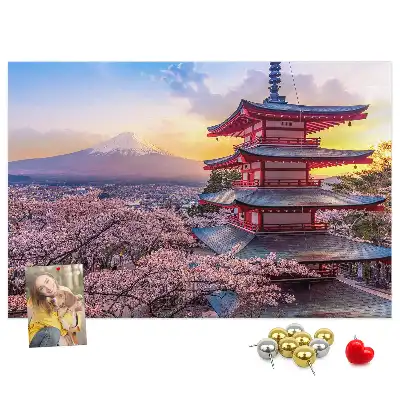 Tableau d’affichage en liège Architecture japonaise