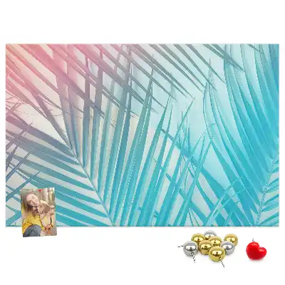 Tableau de liège Palmier tropical