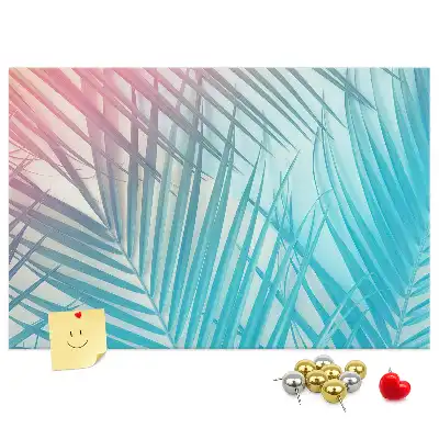Tableau de liège Palmier tropical
