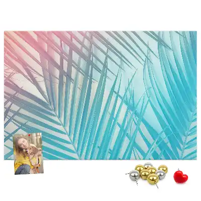Tableau de liège Palmier tropical