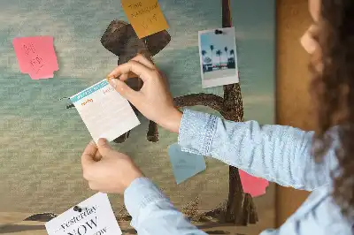 Tableau d’affichage en liège Éléphant dans l'arbre