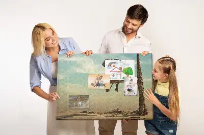 Tableau d’affichage en liège Éléphant dans l'arbre