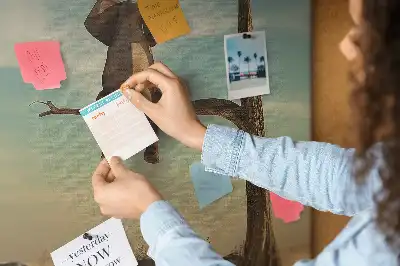 Tableau d’affichage en liège Éléphant dans l'arbre