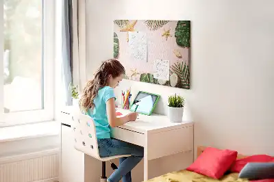 Tableau d’affichage en liège Humeur estivale