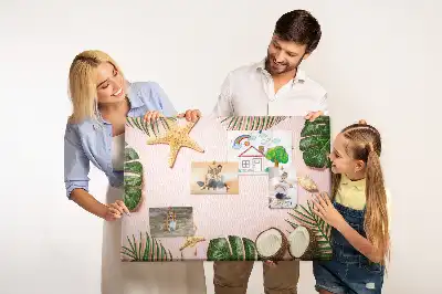 Tableau d’affichage en liège Humeur estivale