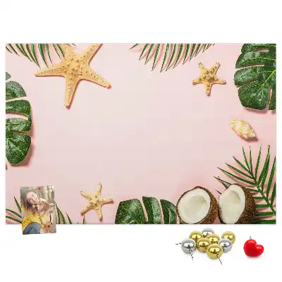Tableau d’affichage en liège Humeur estivale
