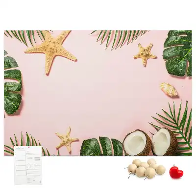 Tableau d’affichage en liège Humeur estivale