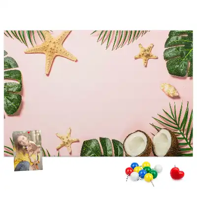 Tableau d’affichage en liège Humeur estivale