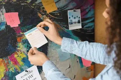 Tableau en liège déco Pupille de l'œil humain